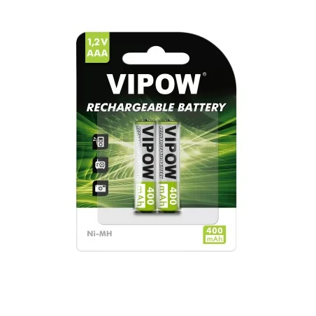 Akumulatorki VIPOW R03 400 mAh Ni-MH 2szt/bl