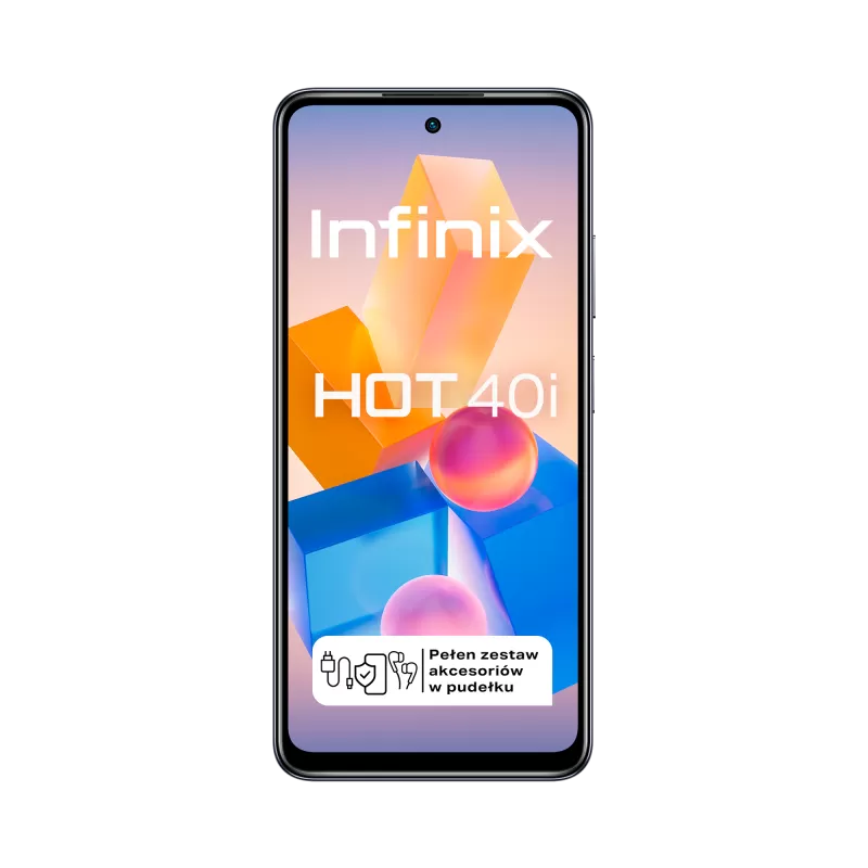 Smartfon INFINIX Hot 40i Black 8/256GB