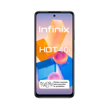 Smartfon INFINIX Hot 40i Black 8/256GB