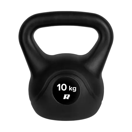 Kettlebell bitumiczny 10kg, REBEL ACTIVE