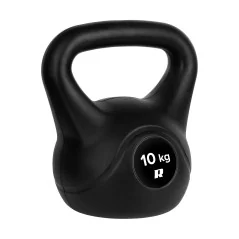 Kettlebell bitumiczny 10kg, REBEL ACTIVE