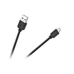 Kabel USB - micro USB M-Life czarny 1m