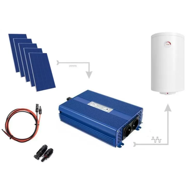 Zestaw do grzania wody w bojlerach ECO Solar Boost 2050W MPPT 5xPV Mono