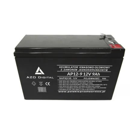 Akumulator VRLA AGM bezobsługowy AP12-9 12V 9Ah