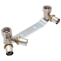 Listwa bateryjna z kolanem przyściennym oraz kolanem do cyrkulacji Duro System