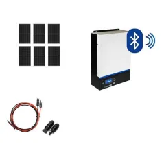 Hybrydowy zestaw solarny off-grid ESB-3kW-24 MPPT 6xPV Mono