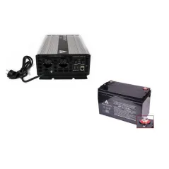 Zestaw zasilania awaryjnego Sinus UPS-4000SR 4000W + AKU 100Ah 12V VRLA AGM