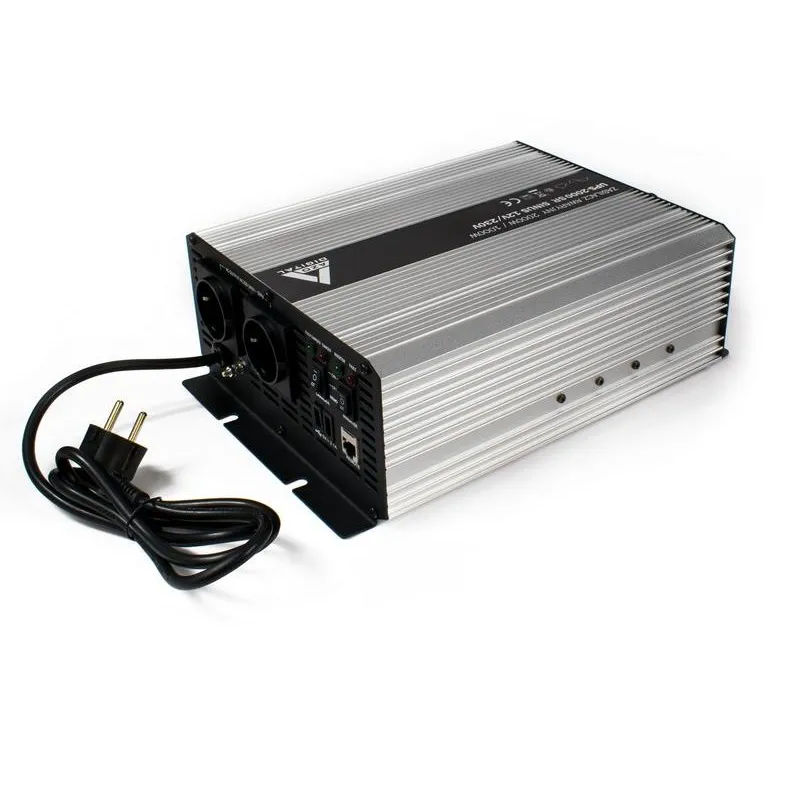 Zasilacz awaryjny (UPS + AVR) 12V UPS-2000SR Sinus 2000W/1000W 12V/230V