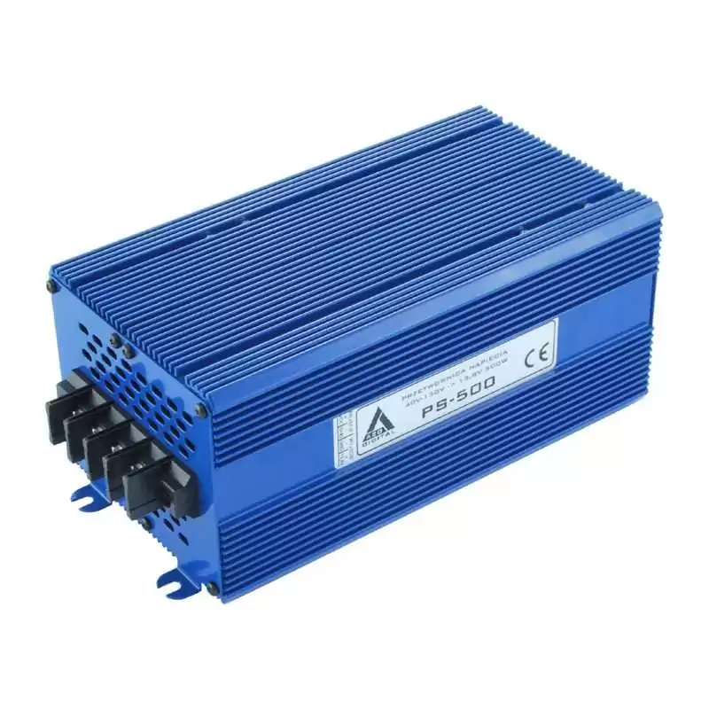 Przetwornica napięcia 40÷130 VDC / 13.8 VDC PS-500-12V 500W izolacja galwaniczna