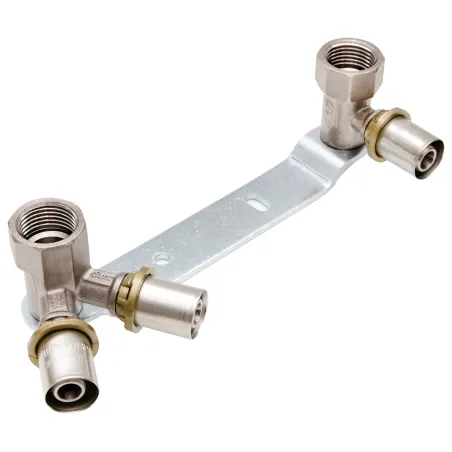 Listwa bateryjna z kolanem przyściennym oraz kolanem do cyrkulacji Duro System