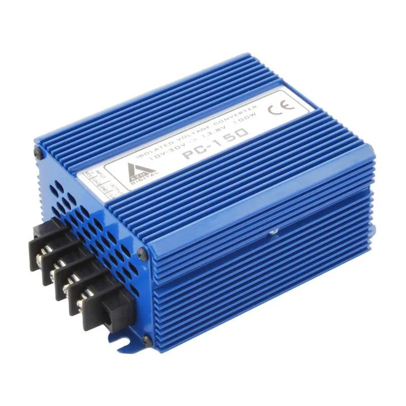 Przetwornica napięcia 10÷30 VDC / 13.8 VDC PC-150-12V 150W IZOLACJA GALWANICZNA Przetwornica napięcia 10÷30 VDC / 13.8 VDC PC-150-12V 150W IZOLACJA GALWANICZNA