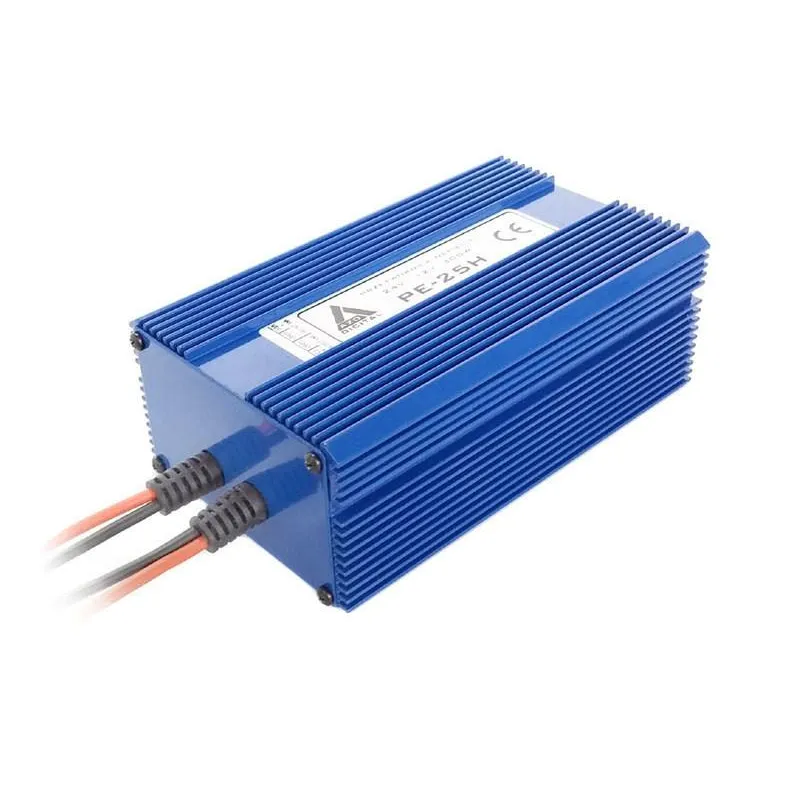Przetwornica napięcia 24 VDC / 13.8 VDC PE-25H 300W Wodoszczelna - pełna izolacja IP67 Przetwornica napięcia 24 VDC / 13.8 VDC PE-25H 300W Wodoszczelna - pełna izolacja IP67