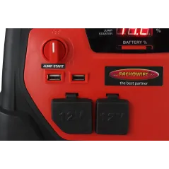 Wielofunkcyjne przenośne urządzenie rozruchowe z kompresorem oraz przetwornicą napięcia FC-1250