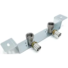 Listwa bateryjna odsadzona 150 mm kolana 16x1/2" Duro System