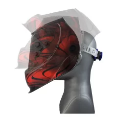 Maska przyłbica samościemniająca WELDER FANTASY 3037 rycerz knight