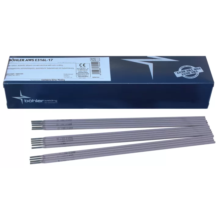 Bohler MMA elektroda spawalnicza chromowo-niklowa 316L 4.0x350/4.7paczka/18.8karton (cena za 1 paczkę) Bohler MMA elektroda spawalnicza chromowo-niklowa 316L 4.0x350/4.7paczka/18.8karton (cena za 1 paczkę)