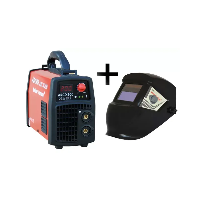 Spawarka ARC MMA ADORE X/200 IGBT Welder Fantasy + przyłbica samościemniająca 3034/S Spawarka ARC MMA ADORE X/200 IGBT Welder Fantasy + przyłbica samościemniająca 3034/S