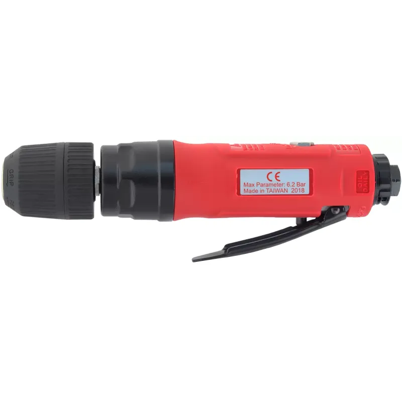 Pneumatyczna wiertarka prosta uchwyt 10mm automatyczny 2600 obr/min
