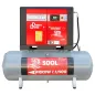 Sprężarka śrubowa Profi Kompressoren ARROW 7.5kW/500L zestaw na zbiorniku poziomym Sprężarka śrubowa Profi Kompressoren ARROW 7.5kW/500L zestaw na zbiorniku poziomym
