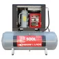 Sprężarka śrubowa Profi Kompressoren ARROW 7.5kW/500L zestaw na zbiorniku poziomym Sprężarka śrubowa Profi Kompressoren ARROW 7.5kW/500L zestaw na zbiorniku poziomym