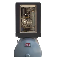 Sprężarka śrubowa Profi Kompressoren ARROW 11kW/500L zestaw na zbiorniku poziomym