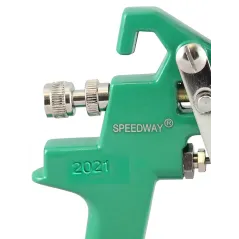 Pistolet lakierniczy SPEEDWAY zielony HVLP 1.8mm