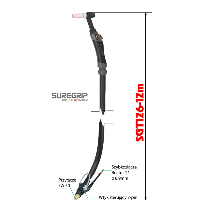 TIG UCHWYT SPAWALNICZY PARKER SUREGRIP SGT26 FLEX PKG X 12m TIG UCHWYT SPAWALNICZY PARKER SUREGRIP SGT26 FLEX PKG X 12m