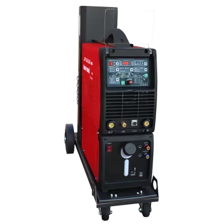 Spawarka inwertorowa JET TIG II TOWER AC/DC 250A IGBT PFC Welder Fantasy + chłodnica + wózek + uchwyt PARKER SGT18 4m