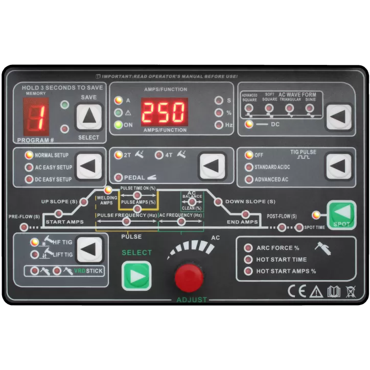 Spawarka inwertorowa JET TIG II TOWER AC/DC 250A IGBT PFC Welder Fantasy + chłodnica + wózek + uchwyt PARKER SGT18 4m Spawarka inwertorowa JET TIG II TOWER AC/DC 250A IGBT PFC Welder Fantasy + chłodnica + wózek + uchwyt PARKER SGT18 4m