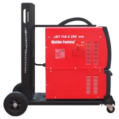 Spawarka inwertorowa JET TIG II TOWER AC/DC 250A IGBT PFC Welder Fantasy + chłodnica + wózek + uchwyt PARKER SGT18 4m
