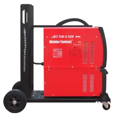Spawarka inwertorowa JET TIG II TOWER AC/DC 320A IGBT PFC Welder Fantasy + chłodnica + wózek + uchwyt PARKER SGT18 4m
