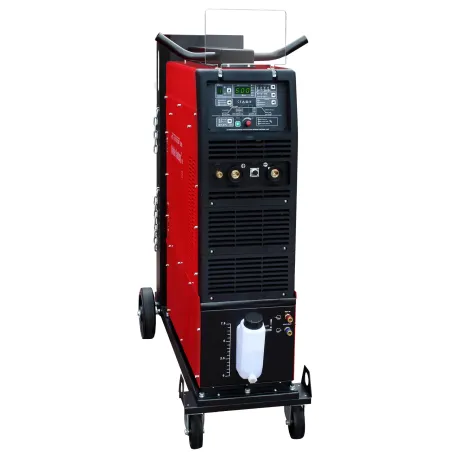 Spawarka inwertorowa JET TIG II TOWER AC/DC 500A IGBT PFC Welder Fantasy + chłodnica + wózek + uchwyt ARC T5W 4m
