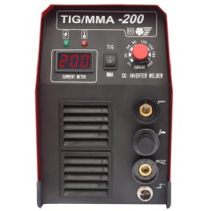 Spawarka ARC MMA inwerterowa HALO 3 TIG/MMA 200A IGBT Welder Fantasy + przyłbica 3035 blue