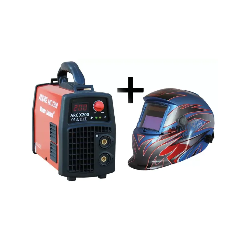 Spawarka ARC MMA ADORE X/200 IGBT Welder Fantasy + przyłbica samościemniająca 3035/S Spawarka ARC MMA ADORE X/200 IGBT Welder Fantasy + przyłbica samościemniająca 3035/S