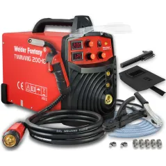 Półautomat spawalniczy 2w1 TWINMIG 200A-IG reg. indukcyjności. MIG/MAG/FCAW/MMA Welder Fantasy