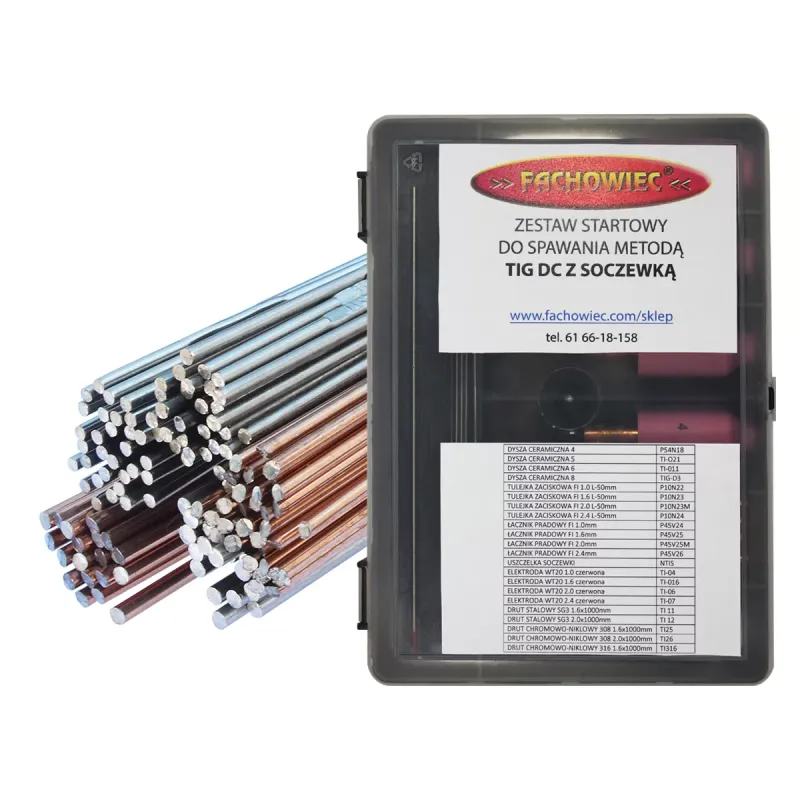 Zestaw startowy do spawania TIG DC soczewka Zestaw startowy do spawania TIG DC soczewka