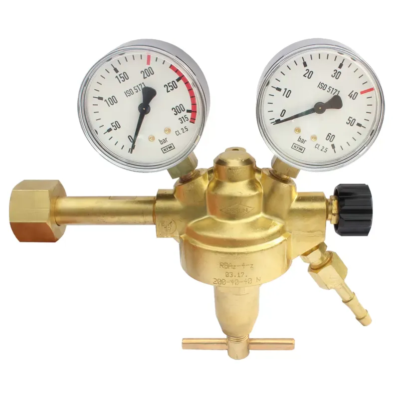 Reduktor do Azotu RBAZ-4/Z 40Bar zaworem Reduktor do Azotu RBAZ-4/Z 40Bar zaworem