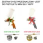 Zestaw dysz do pistoletu lakierniczego STAR MINI 106TF 0.5mm 2016 LVLP Zestaw dysz do pistoletu lakierniczego STAR MINI 106TF 0.5mm 2016 LVLP