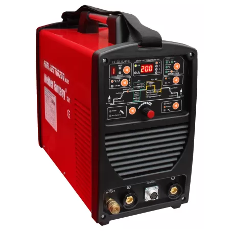 Spawarka inwertorowa MINI JET TIG AC/DC 200 IGBT Welder Fantasy+ uchwyt Parker