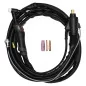 Spawarka inwertorowa MINI JET TIG AC/DC 200 IGBT Welder Fantasy+ uchwyt Parker