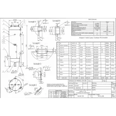 Zbiornik sprężonego powietrza pionowy AP 500L 11 bar