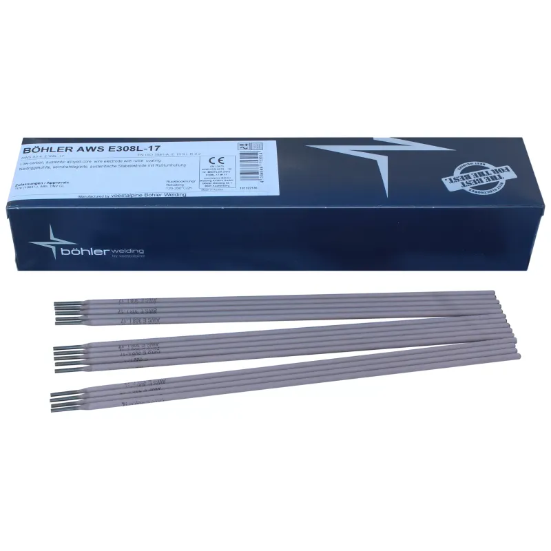 Bohler MMA elektroda spawalnicza chromowo-niklowa 308L 4.0x350/4.6paczka/18.4karton (cena za 1 paczkę) Bohler MMA elektroda spawalnicza chromowo-niklowa 308L 4.0x350/4.6paczka/18.4karton (cena za 1 paczkę)