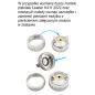 Zestaw dysz do pistoletu lakierniczego LEADER HP 1.3mm MODEL 1999-2021