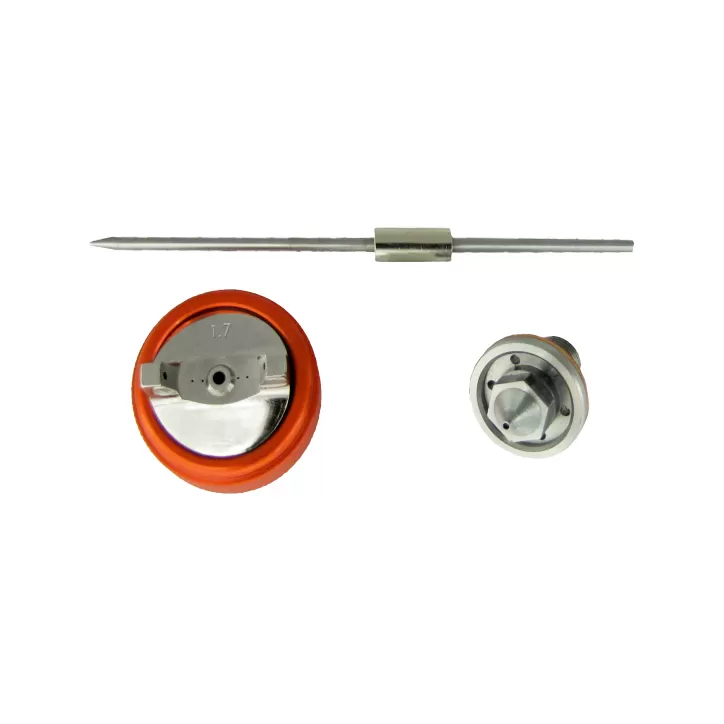 Zestaw dysz do pistoletu lakierniczego W4001 G 1.7mm Zestaw dysz do pistoletu lakierniczego W4001 G 1.7mm