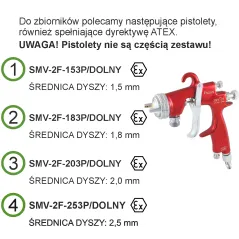 Zbiornik ciśnieniowy 20L ECONOMY + 5m wąż