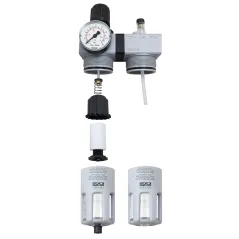 Reduktor + filtr + naolejacz 1/2' GAV