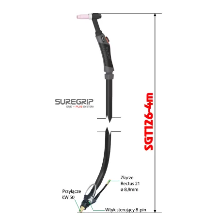 TIG UCHWYT SUREGRIP SGT26 FLEX TRIO