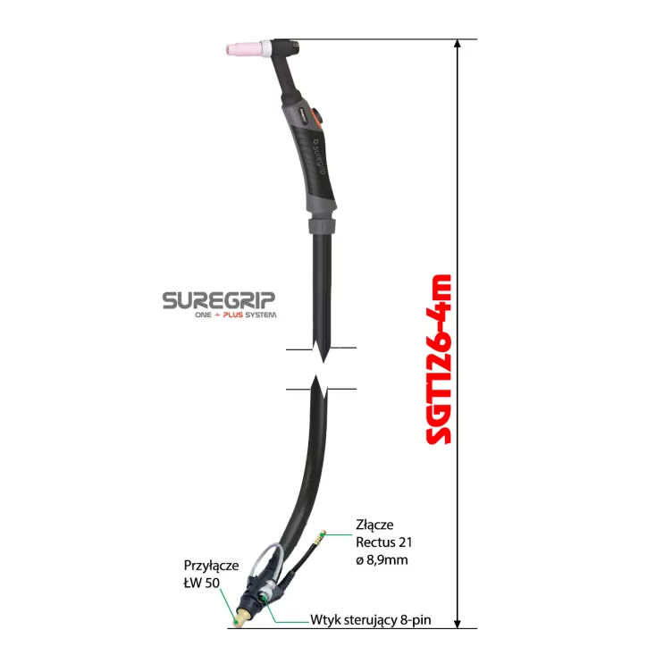 TIG UCHWYT SUREGRIP SGT26 FLEX TRIO TIG UCHWYT SUREGRIP SGT26 FLEX TRIO