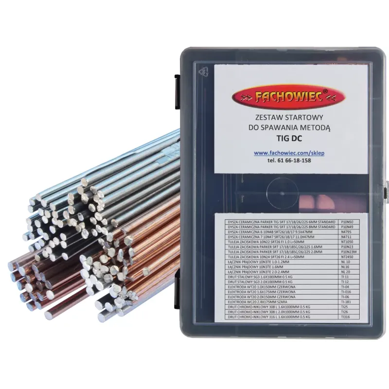 Zestaw startowy do spawania TIG DC