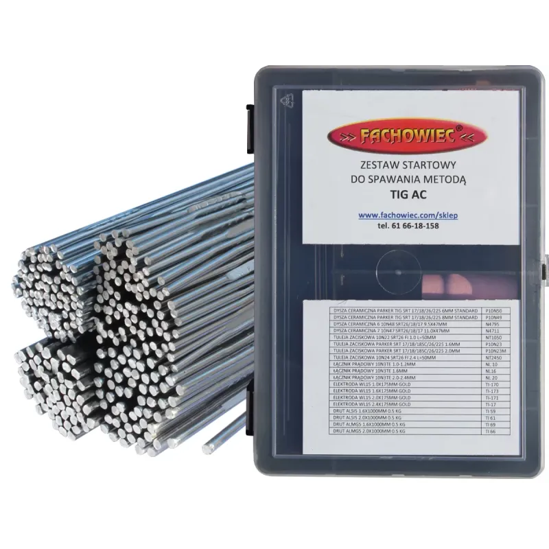 Zestaw startowy do spawania TIG AC